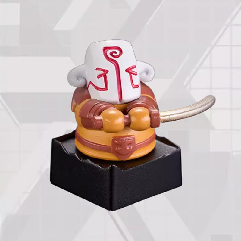 DOTA2 TI11新品 可旋转键帽 斧王 敌法 剑圣机械键盘适