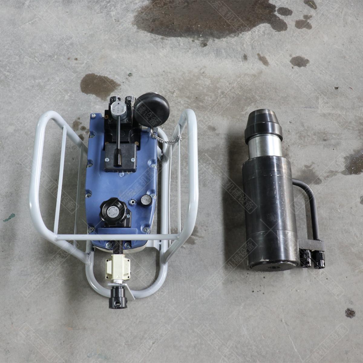 气动张拉千斤顶 矿用锚索张拉机具 轻便型MQ气动张拉千斤顶厂家