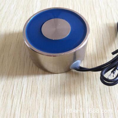 电磁电磁铁p40/2012v24vdc直流吸盘式吸盘40x20mm吸力25公斤