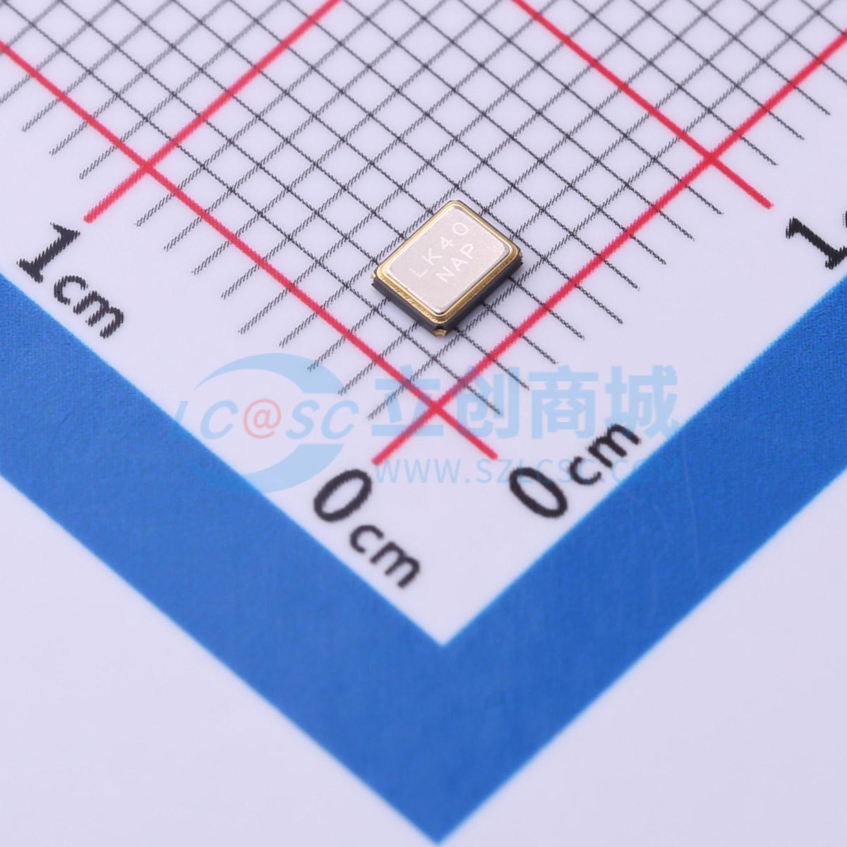 无源晶振 L327S400P11L SMD3225-4P 40MHz ±10ppm 15pF 原装正品
