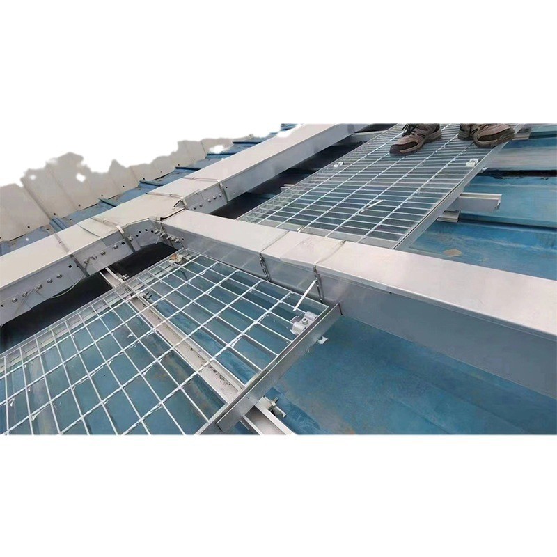 定制光伏检修板屋顶走道板安装夹卡扣加工发电检修通道踏板光伏