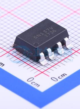 逻辑输出光耦 6N137VSMT/R SOP-8-2.54mm 原装 电子元器件配单