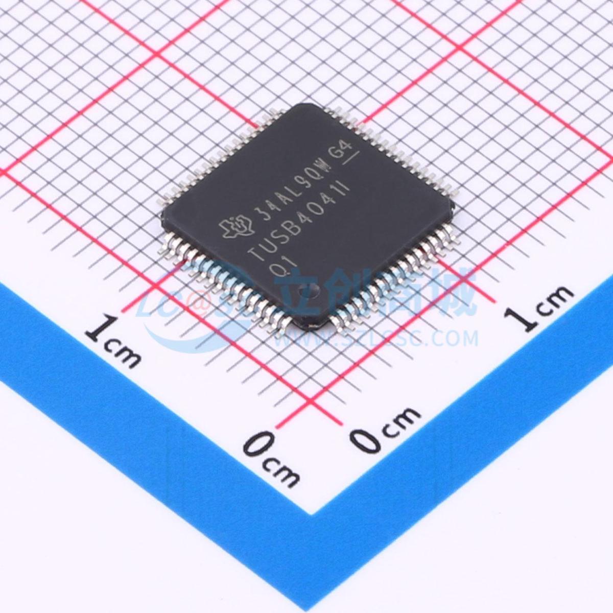 USB转换芯片 TUSB4041IPAPRQ1 HTQFP-64(10x10) 电子元器件配单