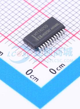 LCD驱动 HT1621DM/TR SSOP-24-150mil 原装正品 电子元器件配单
