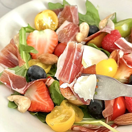 新货西班牙NOEL诺爱塞拉诺火腿切片猪后腿西餐即食50g/包熟食火腿