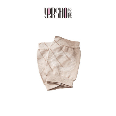 悦晓 桑蚕丝真丝混纺护膝加长款保护关节防着凉护腕柔软透气S019