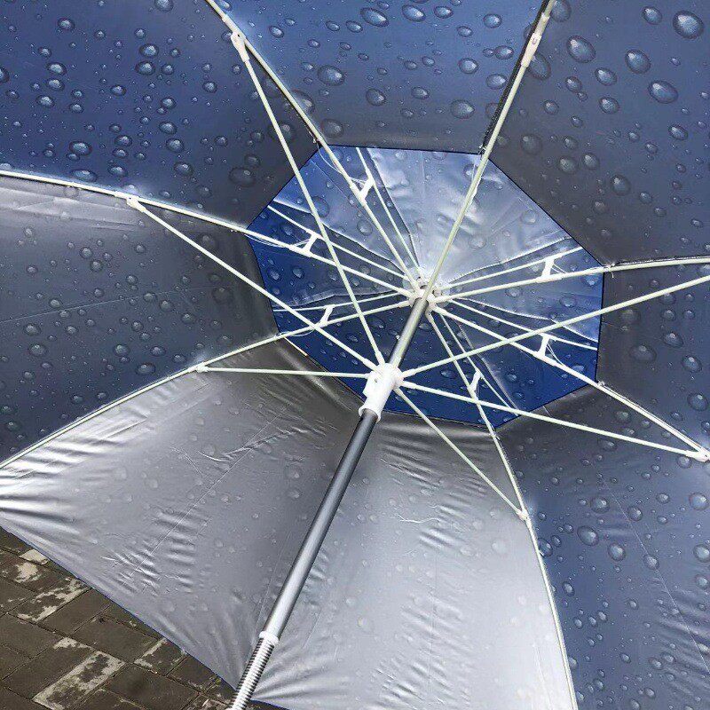 厂家万向户外钓鱼伞2.4米2.2米批发防雨晒折叠垂钓伞台钓伞