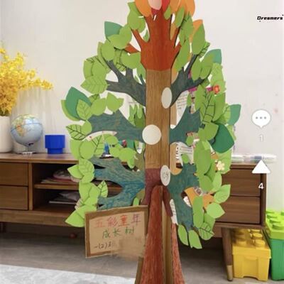 。环创体工区角表演道具童话故事树创意新立手树节日创作厂家