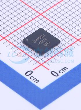 无线收发芯片 GW8811KEU6 QFN-32-EP(5x5) 原装 电子元器件配单