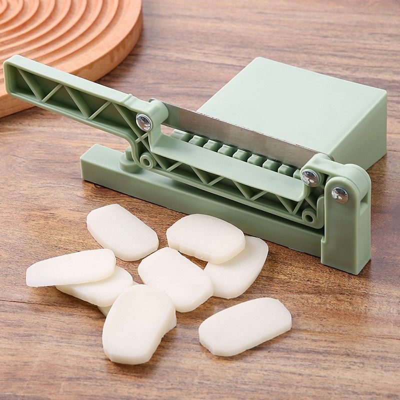 德国精工切年糕神器家用专用刀小型阿胶糕机牛轧糖刀中药材切片机