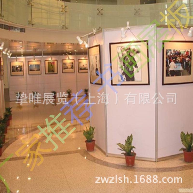 八棱作品柱pvc展板展会书画展板展架学校公司企业菱宣传展板屏风