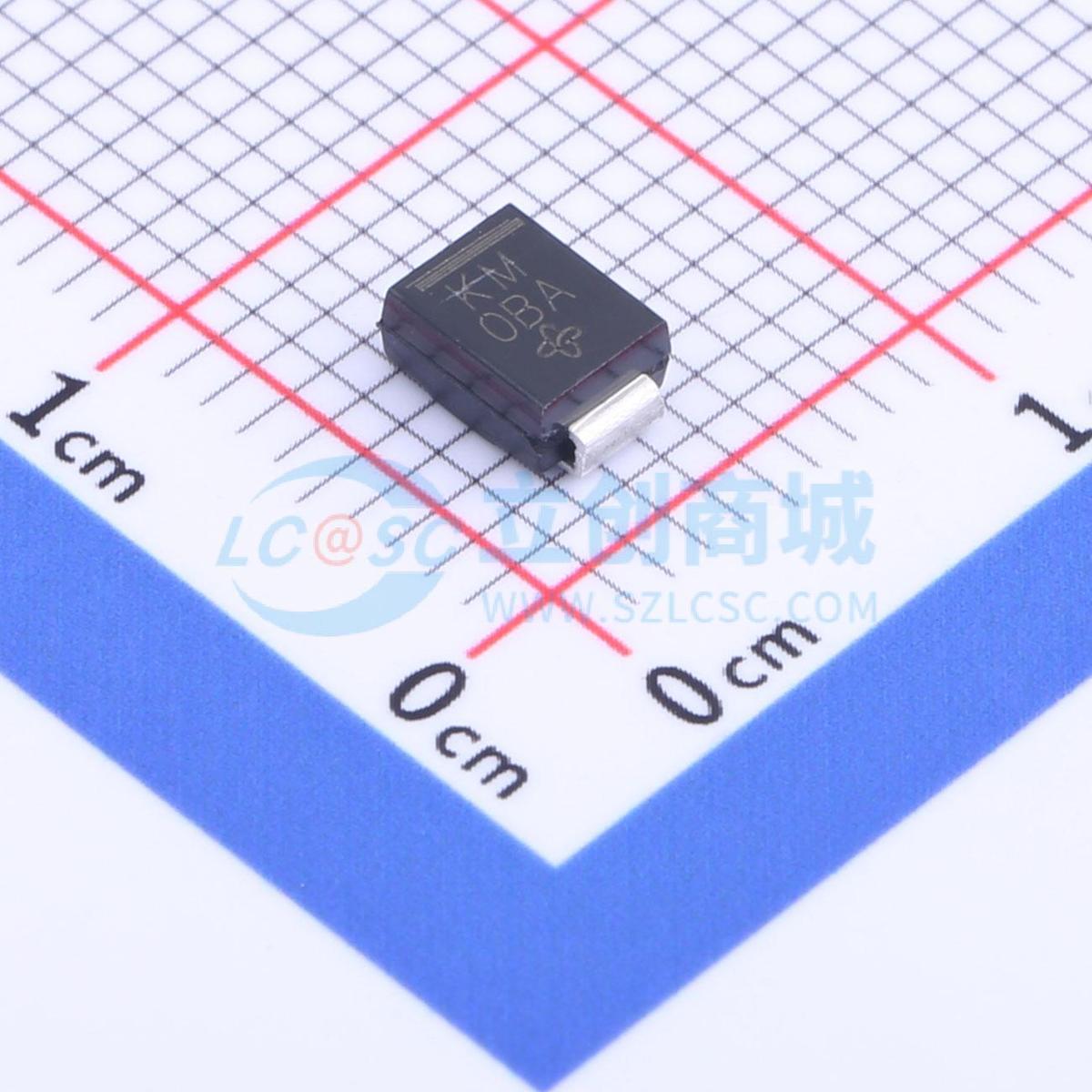 TVS/ESD管 SMBJ7.0A-E3/52 SMB(DO-214AA) 7V 50A 原装正品