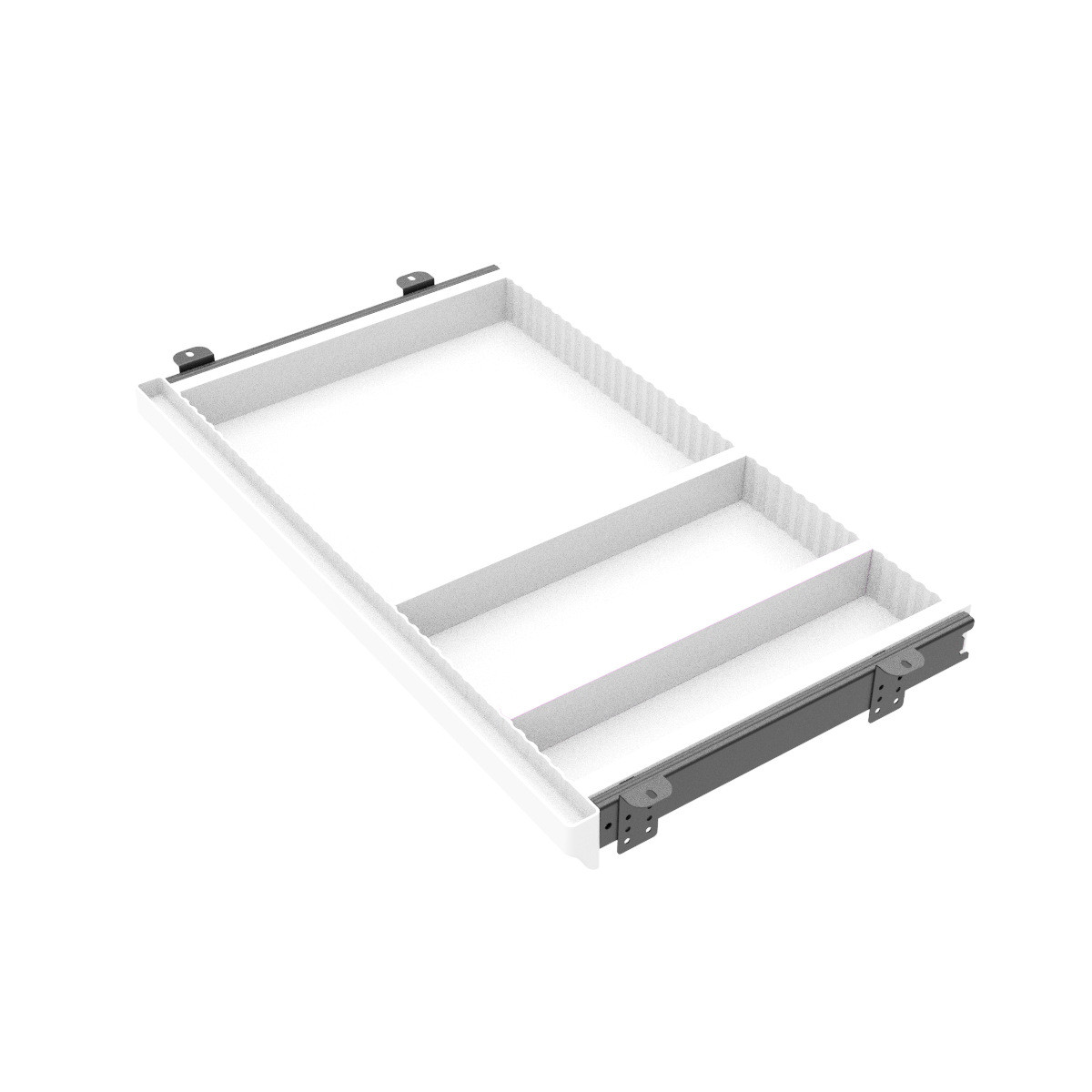 分格简约桌下抽屉收纳盒办公室桌底隐形抽屉宿舍家用书桌收纳