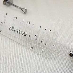 蝴蝶缩放制图尺 8缩放有机玻璃sf10倍倍绘图放大尺制图设计工具