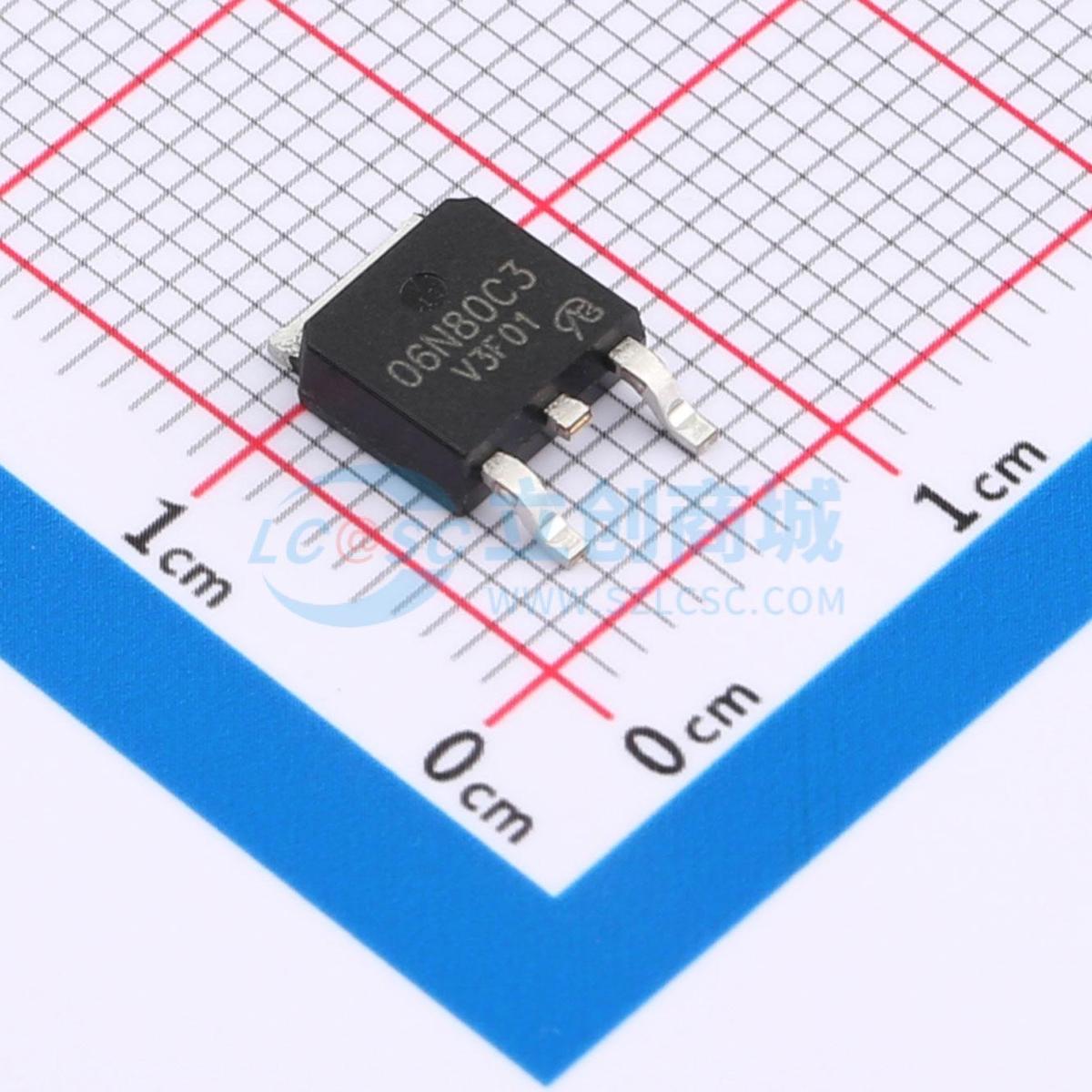 场效应管MOS SPD06N80C3-VB TO-252 800V 7A VBsemi微碧
