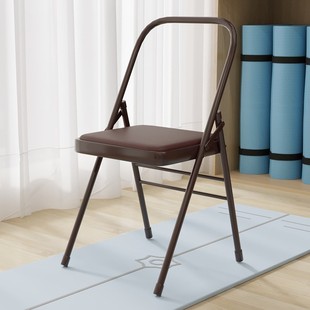 yoga加厚瑜伽多功能辅具普拉提椅pu面专业辅助折叠瑜珈凳子