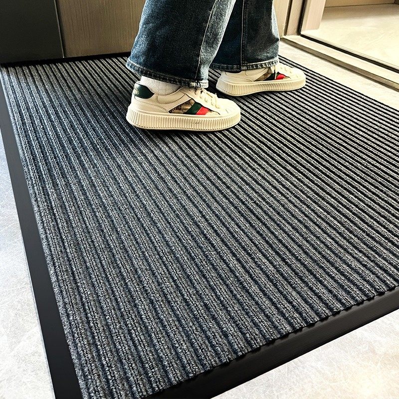 灰色入户门2025新款地垫户外门口防滑地毯门外脚垫加厚室外门垫,居家布艺,入户地垫,淘宝优惠券,粉丝福利购,淘宝优惠卷