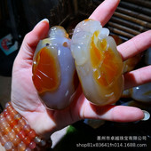 卓越珠宝首饰玛瑙玉髓手把件订购雕刻金蝉貔貅批发玩件饰品礼品