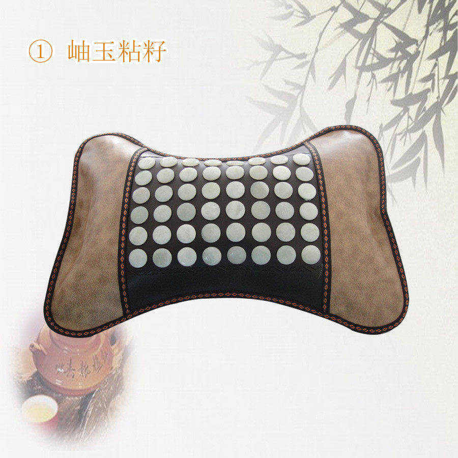 民宇享客玉石枕 枕锗石 按摩枕 记忆棉枕