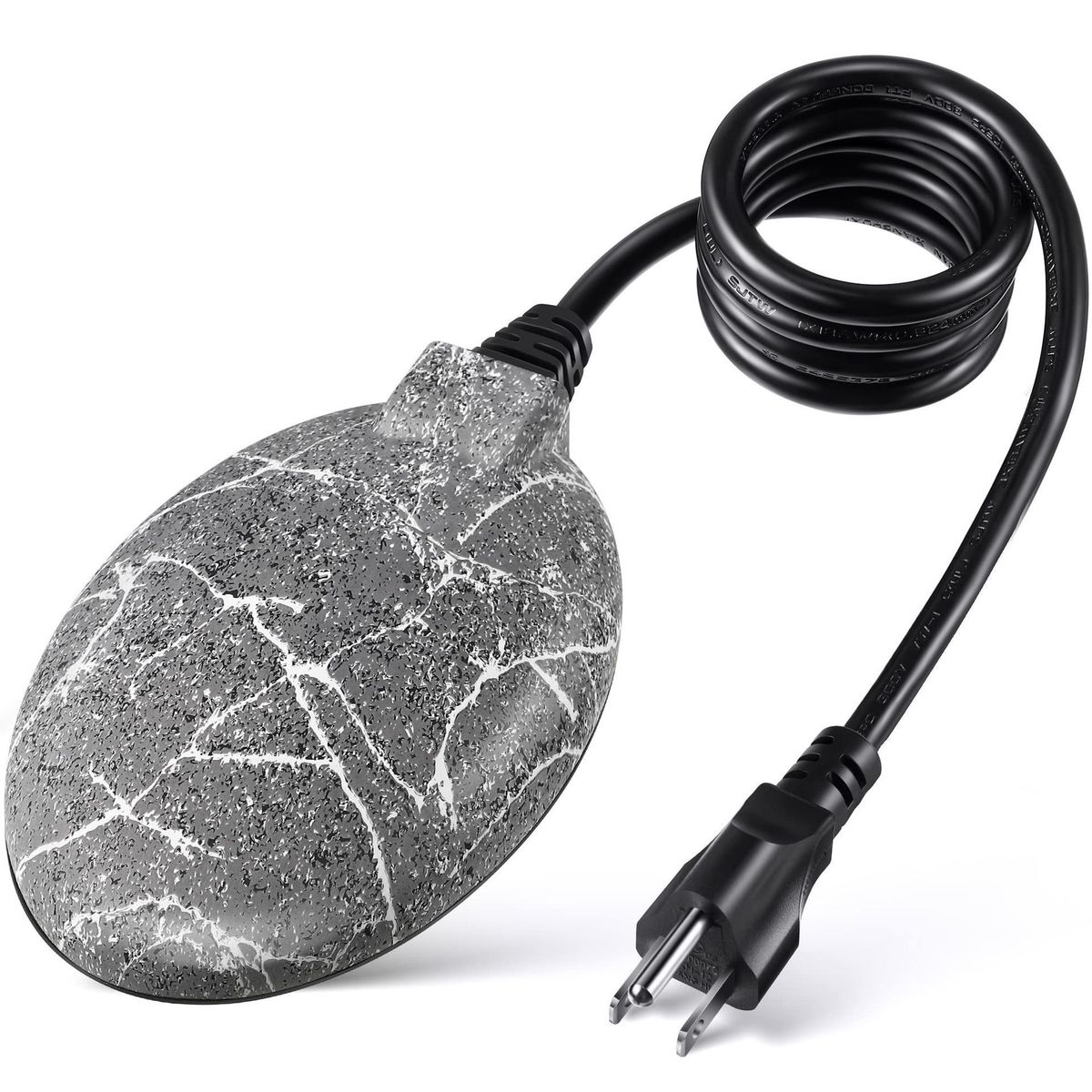 冬季便携户外融冰器鸟浴铝合金池塘除冰器恒温控制鸟浴除冰加热器