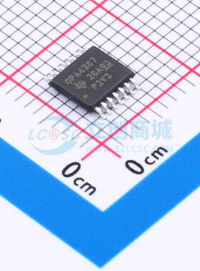 精密运放 OPA4387PWR TSSOP-14-175mil 原装正品 电子元器件配单