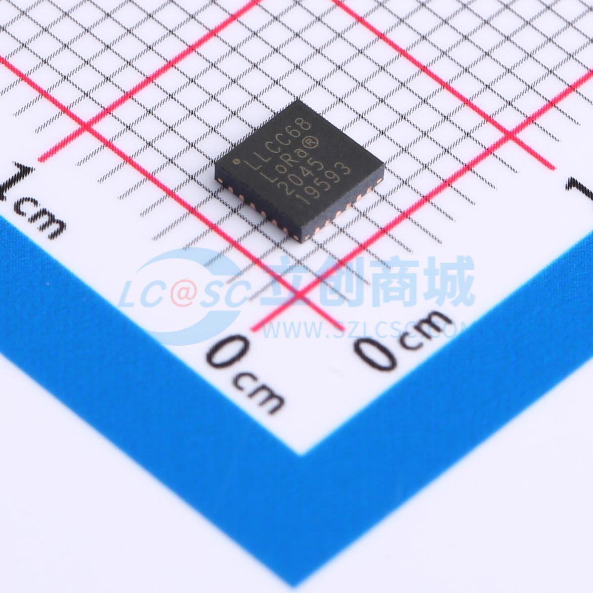 无线收发芯片 LLCC68IMLTRT QFN-24-EP(4x4) 原装 电子元器件配单