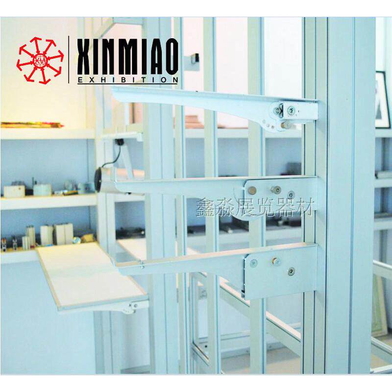 鑫淼新款展会层板透明亚克力铝包边展示展览板材10mm厚参展标摊