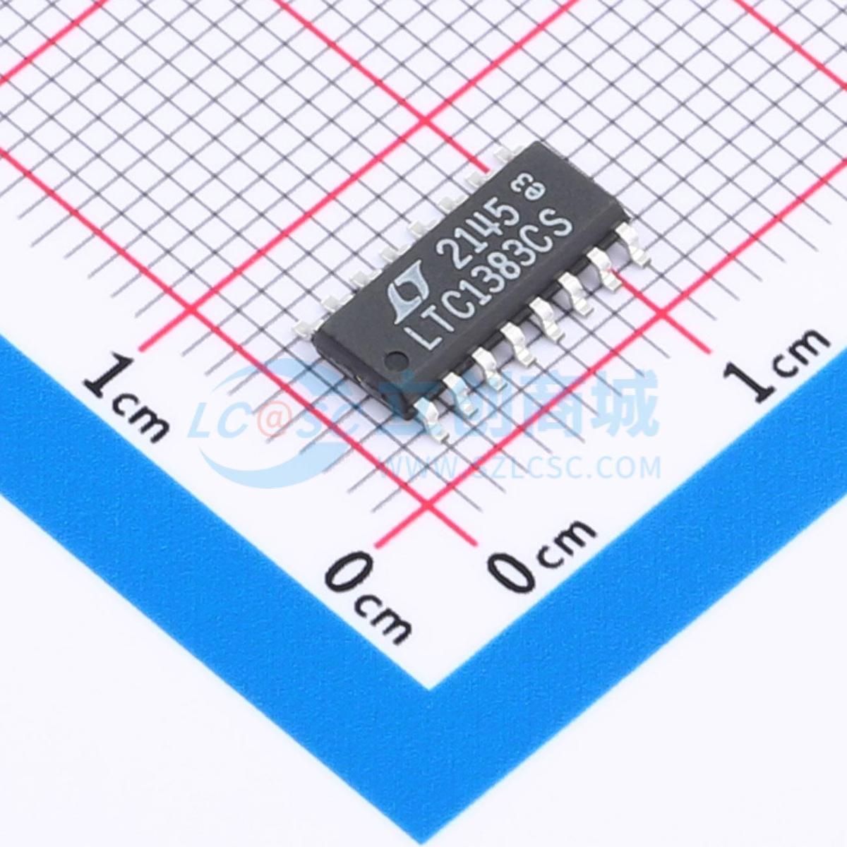 RS232芯片 LTC1383CS#PBF SO-16 原装正品 电子元器件配单