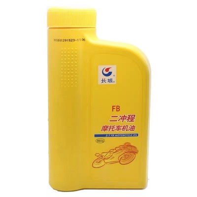 正品长城FB2T 二冲程机油860g 1L二冲摩托车锯割草机喷雾器原厂润