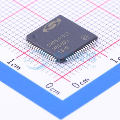 单片机(MCU/MPU/SOC) C8051F021-GQR TQFP-64(10x10) 电子元器件