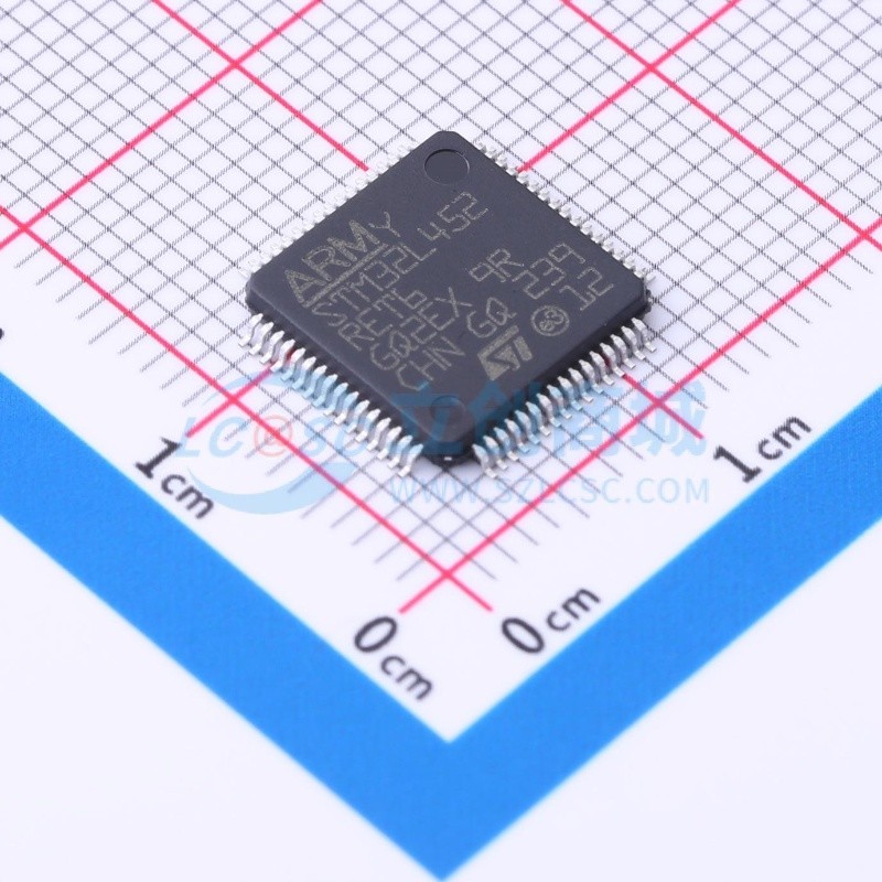 单片机(MCU/MPU/SOC) STM32L452RET6 LQFP-64 ST(意法半导体)