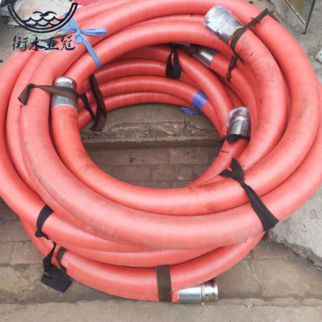 双层钢丝编织高压胶管3寸快速接头高压胶管水泥胶管发泡机