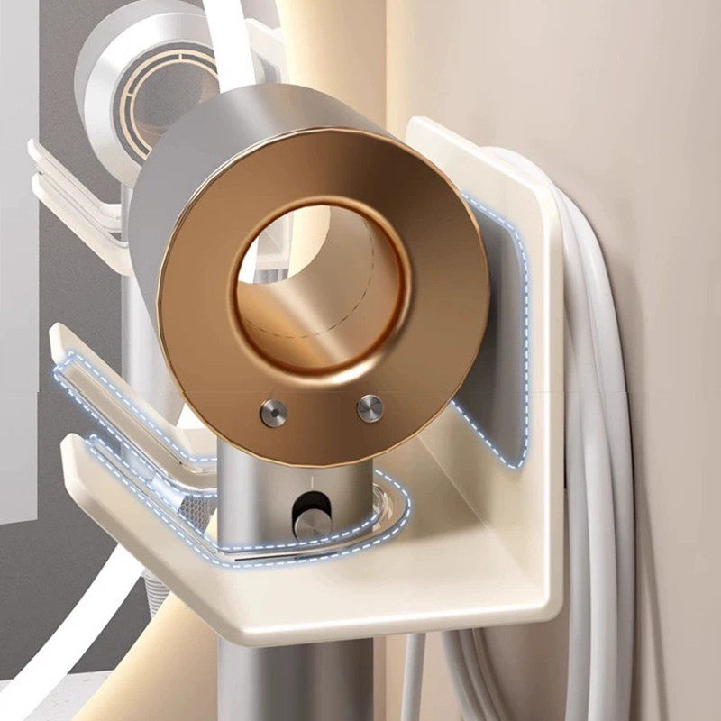 奶油风吹风机置物架免打孔壁挂卫生间电吹风挂架吹风筒支架浴室架,家庭/个人清洁工具,吹风机置物架,淘宝优惠券,粉丝福利购,淘宝优惠卷