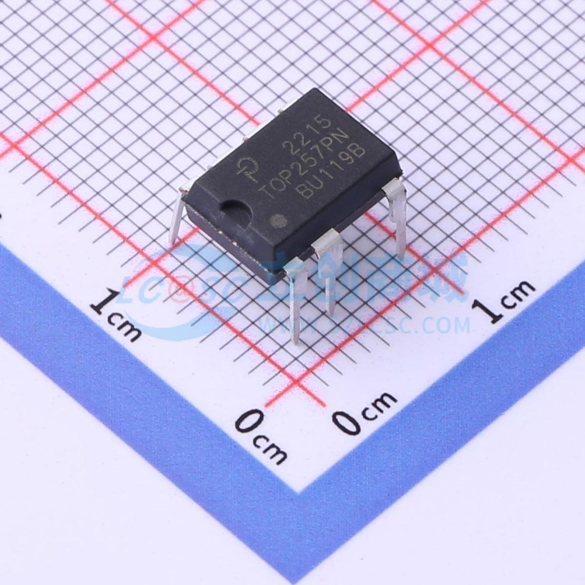 AC-DC控制器和稳压器 TOP257PN DIP-8 原装正品 电子元器件配单