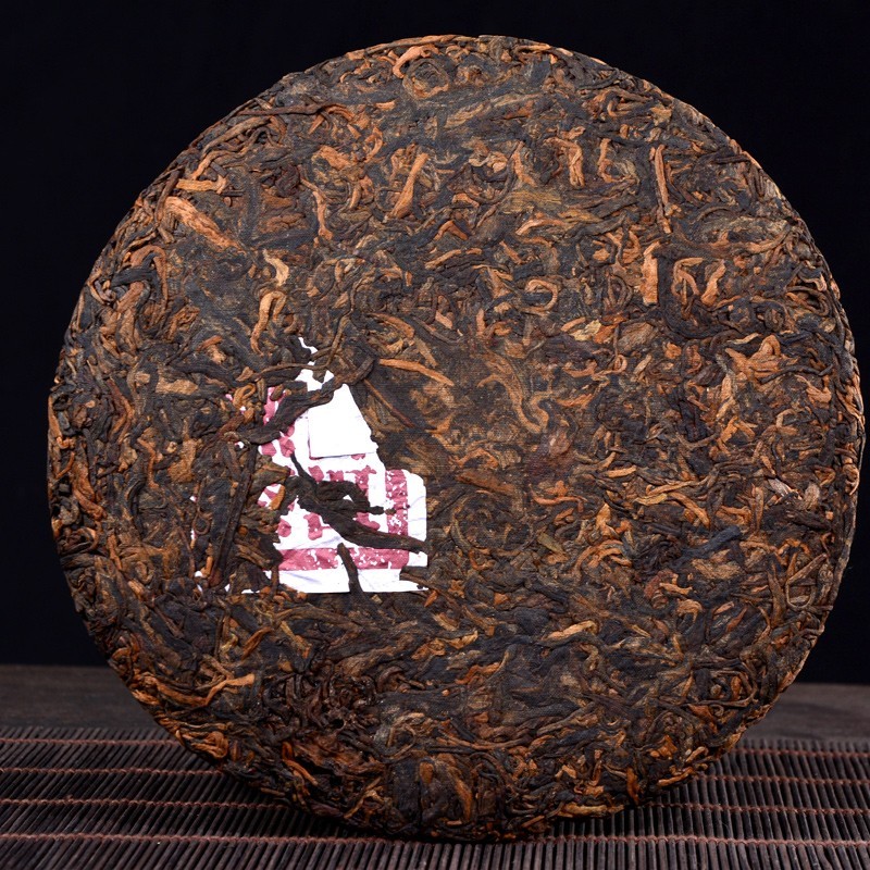 新日期典藏普洱茶熟茶云南七子饼茶古树茶叶自己喝熟普茶饼