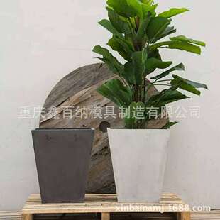 重庆水泥花盆硅胶模具花盆模具 厂家定制水泥大花盆制品模具