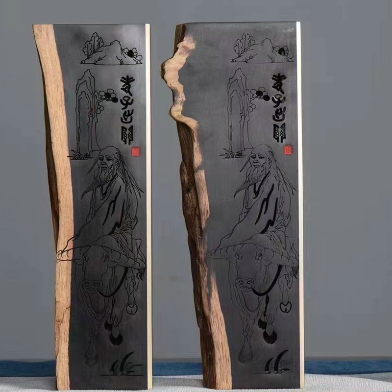 现货紫光香盒随形香盒便携新中式香炉实木檀家居香道用品木质香筒