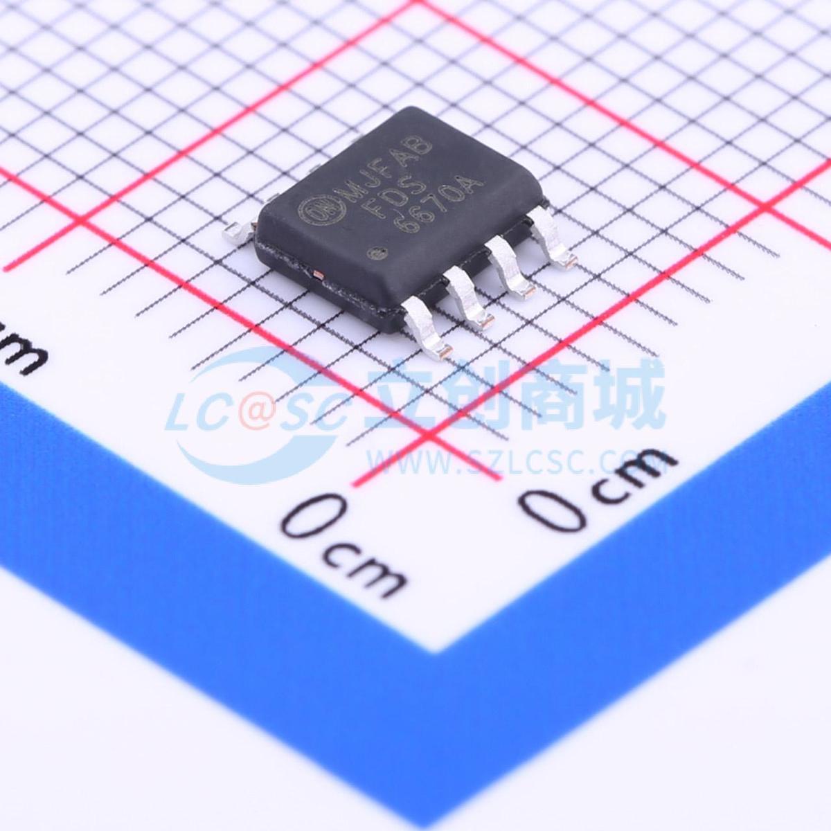 场效应管(MOSFET) FDS6670A SOIC-8 30V 13A 原装