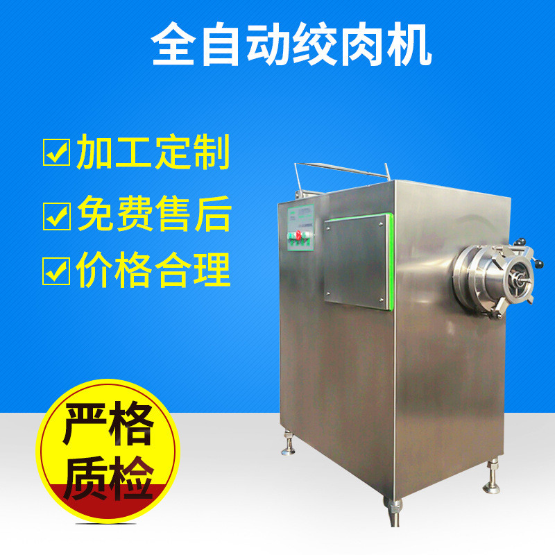 商用大型绞肉机 全自动多功能冻肉绞肉机 大功率不锈钢绞肉机