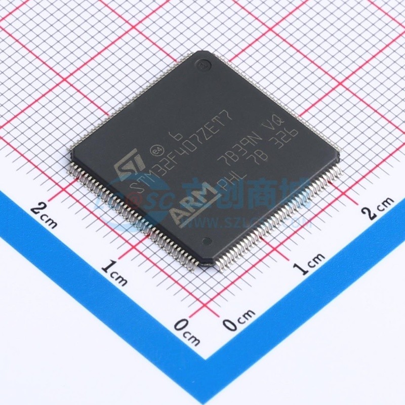 单片机(MCU/MPU/SOC) STM32F407ZET7 LQFP-144 ST(意法半导体)