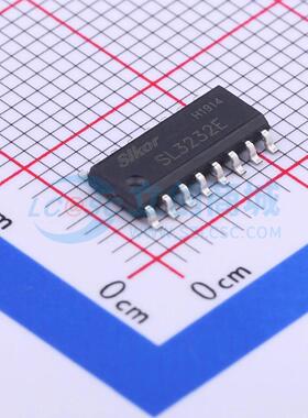 RS232芯片 SL3232E SOP-16 原装正品 电子元器件配单