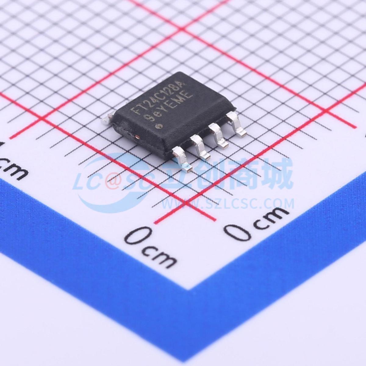 EEPROM FT24C128A-ESR-B SOP-8 原装正品 电子元器件配单
