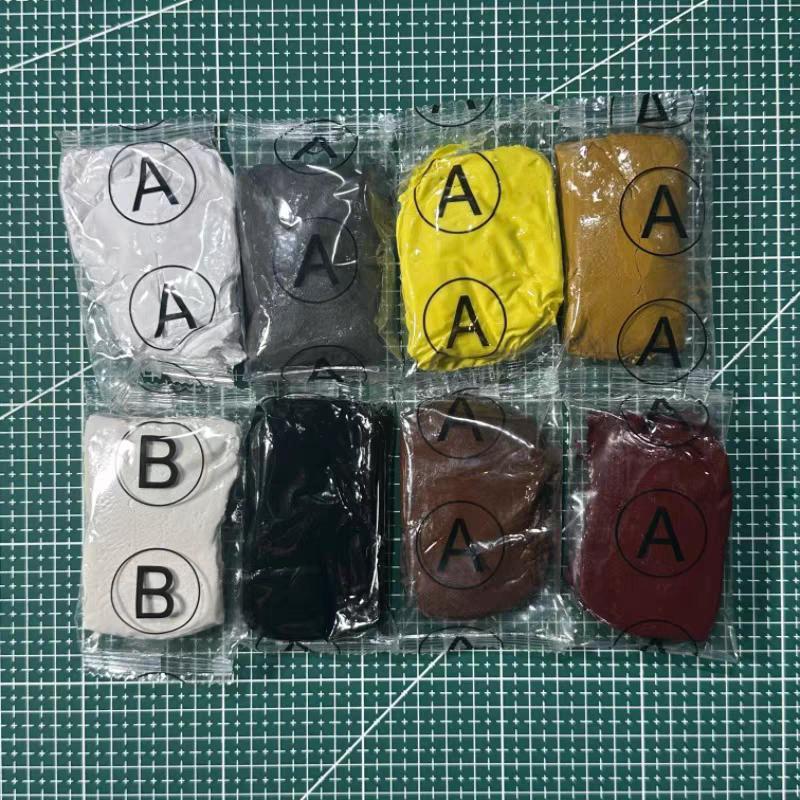 彩色模型ab补土 胶泥手办修补diy模型材料塑钢泥修瓷砖堵漏泥铁胶