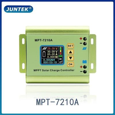 mppt 太阳能控制器 电压电流表 数控升压模块 24V到72v电池充电器