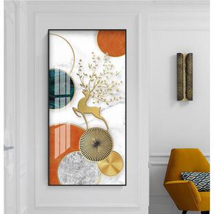 制作装饰画大尺寸玄关晶瓷画来制作图烤瓷晶钻画