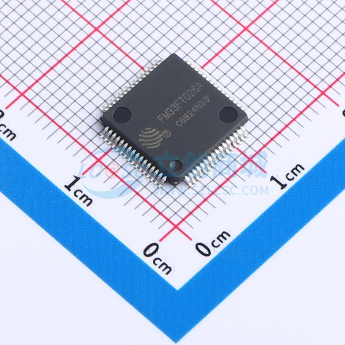 单片机(MCU/MPU/SOC) FM33FT026A LQFP-64(10x10) 电子元器件配单