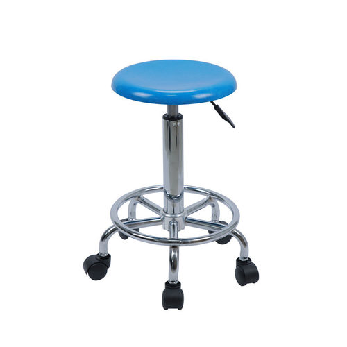 防静电凳子塑料吧台椅子升降转椅实验室凳工厂车间用工作高脚圆凳
