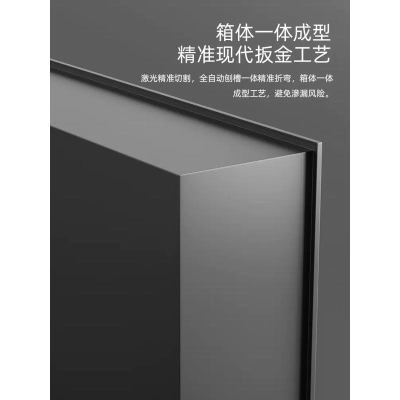 电视壁龛嵌入式背景墙不锈钢壁柜客厅置物架浴室隔板金属酒柜定制