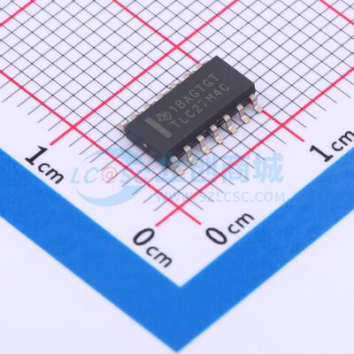 运算放大器 TLC27M4CDR SOIC-14 原装正品 电子元器件配单