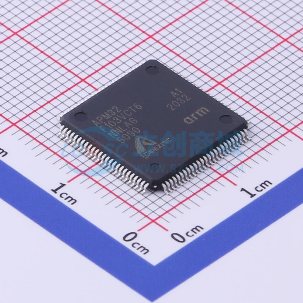 单片机(MCU/MPU/SOC) APM32F103VCT6 LQFP-100(14x14) 电子元器件